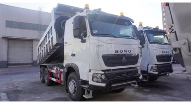 Howo Sinotruk 6X4 Tipper Truck 371 will be sent to Ghana