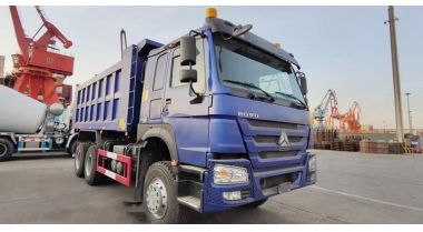 Howo 371 Dump Truck 10 Wheel will be sent to Ghana