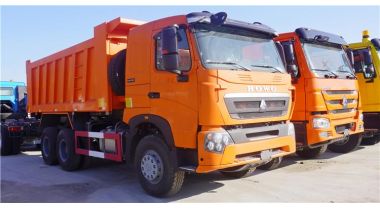 Sinotruk Howo A7 Tipper Truck will be sent to Tanzania