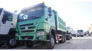 Sinotruk Howo 371HP Tipper Truck will be shipped to Mozambique