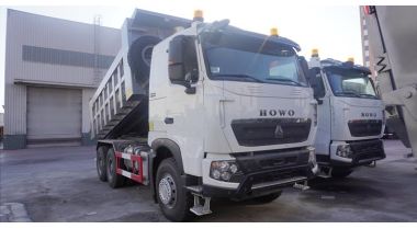 Sinotruk Howo A7 6x4 Dump Truck will be sent to Ghana