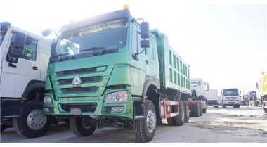 Howo 371hp Dump Truck will be sent to Zimbabwe