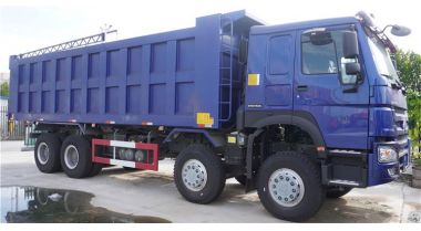 Howo 8x4 Dump Truck will be export to Nigeria