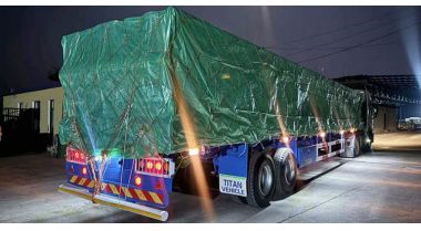 45ft 2 Axle Flatbed Trailer will be Sent to Tanzania 