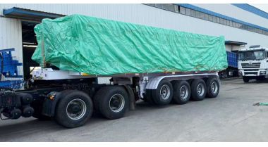 4 Axle Oil Tanker Truck Trailer will be sent to Tanzania