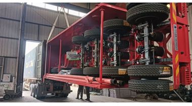 4 Axle Tractor Tipper Trailer will be Sent to Sierra Leone