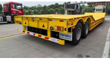 Folding Gooseneck Trailer be Sent to Nigeria