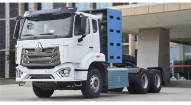 Howo CNG Truck Head will be sent to Nigeria