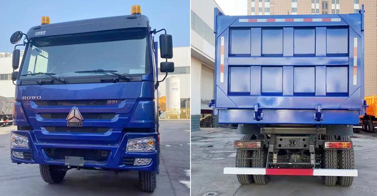 CNHTC Howo 371 Dumper Truck for Sale In Ghana - Sinotruk