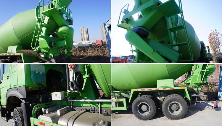 SINOTRUK Howo 371 HP Cement Mixer Truck 6X4 for Sale In Nigeria