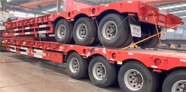 100 Ton Drop Deck Trailer for Sale In Senegal Dakar