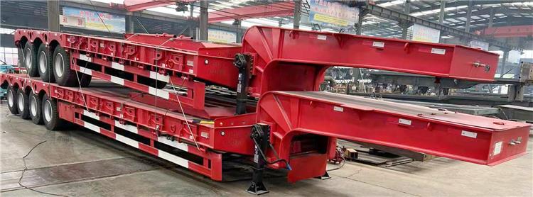100 Ton Drop Deck Trailer for Sale In Senegal Dakar
