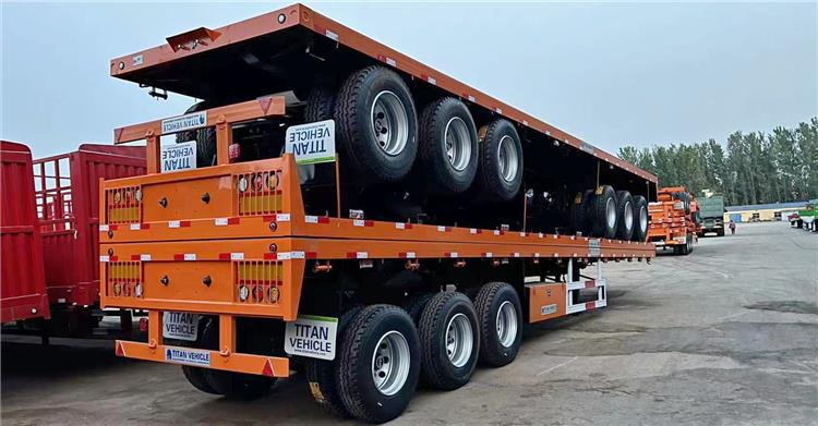 80 Ton Lowbed Trailer and Tri Axle Trailer for Sale In Zimbabwe