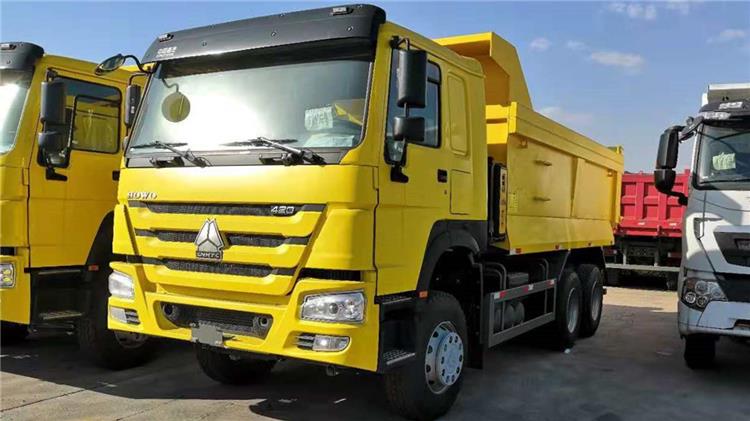 20CBM U Shape Sinotruk Howo 420 Dump Truck for Sale In Zimbabwe