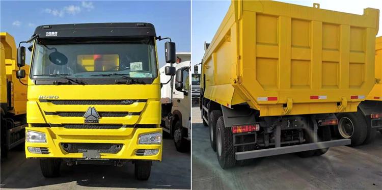 20CBM U Shape Sinotruk Howo 420 Dump Truck for Sale In Zimbabwe