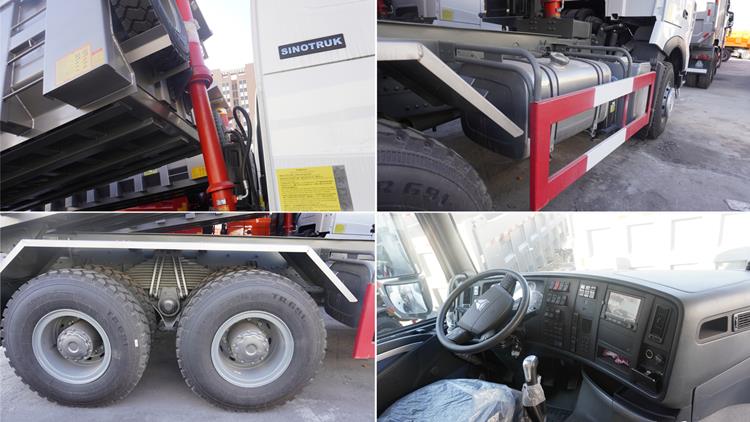 Sinotruk Howo A7 6x4 Dump Truck for Sale In Ghana