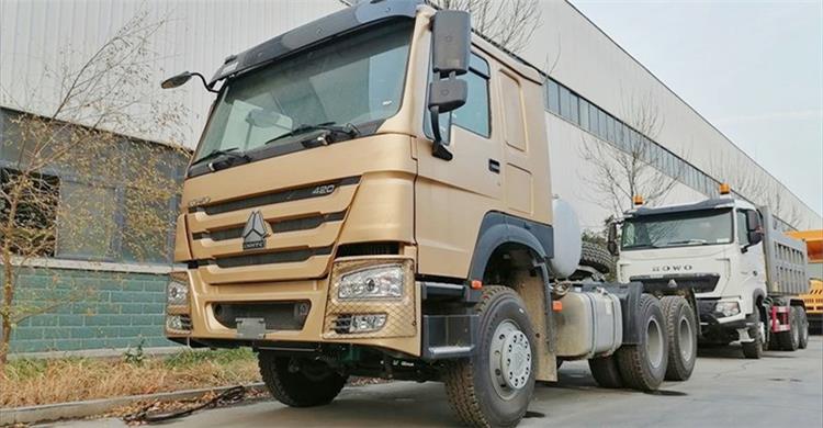 Howo 420hp Truck Tractor for Sale In Guinea