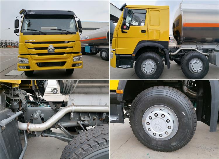 20000 Liters Howo 371 Fuel Tanker Truck for Sale In Nigeria