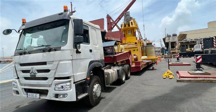 Howo 371hp Tractor Head for Sale In Ghana Customer