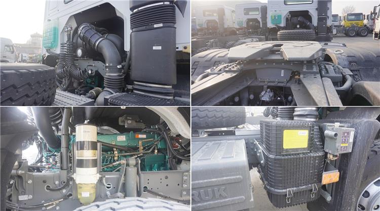 Howo 371hp Tractor Head for Sale In Ghana Customer