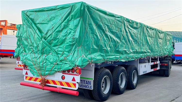 Tri Axle Trailer with Side Boards for Sale In Zambia