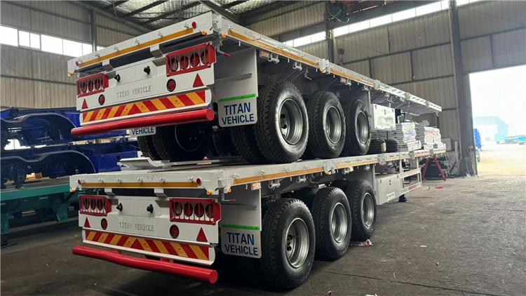 Tri Axle Trailer with Side Boards for Sale In Zambia