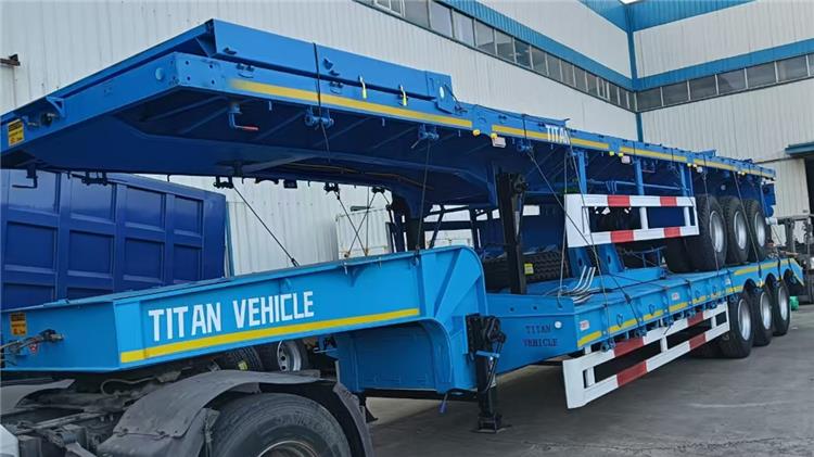 60 Ton Low Bed Trailer for Sale In Angola