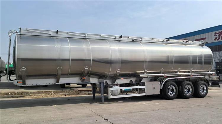 38000 Liter Aluminum Tanker Trailer for Sale In Costa Rica