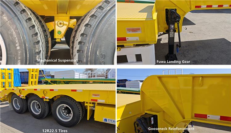 3 Axle Low Bed Trailer for Sale In Kenya