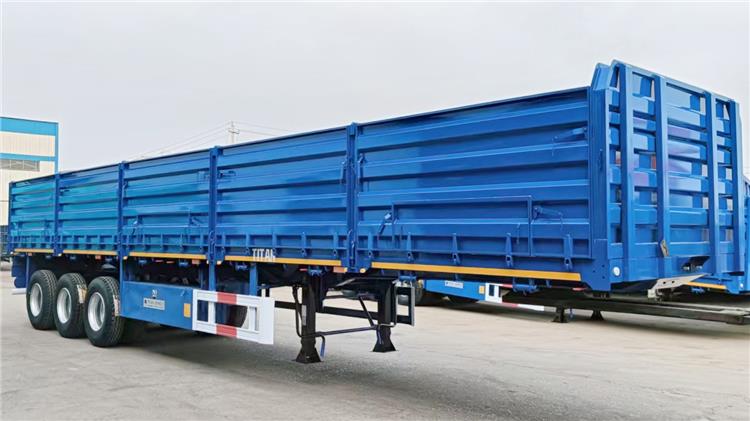 Tri Axle Side Wall Trailer for Sale In Zambia