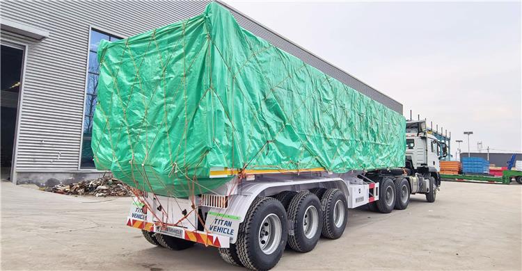 3 Axle Dump Semi Trailer for Sale In Tanzania