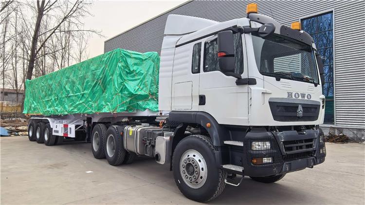 3 Axle Dump Semi Trailer for Sale In Tanzania