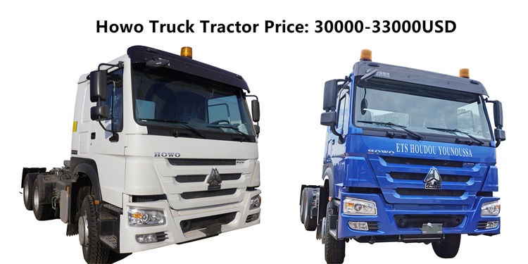 2023 Howo New Model Tractor Truck for Sale | Howo Truck Price 400/430/371 Truck Head - Howo Sinotruk