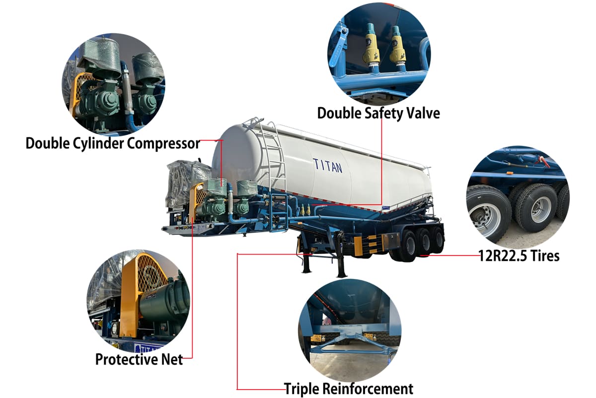What is the Capacity of a Bulk Cement Trailer?