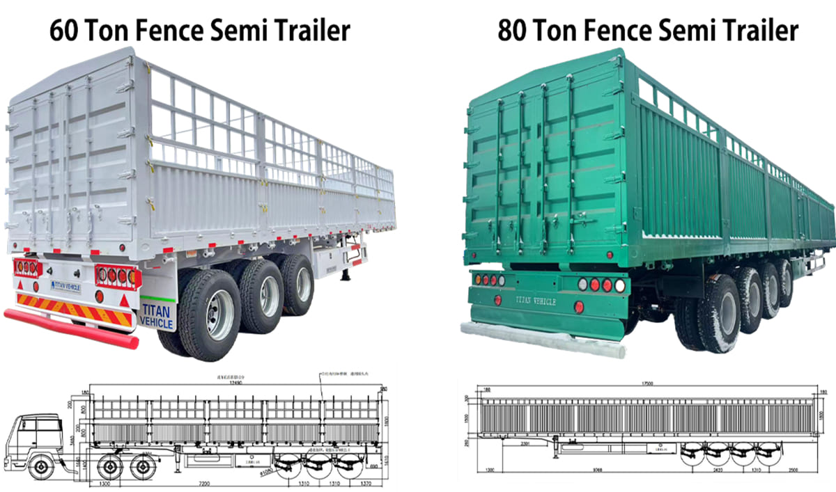 What Is The Capacity of Fence Semi Trailer?