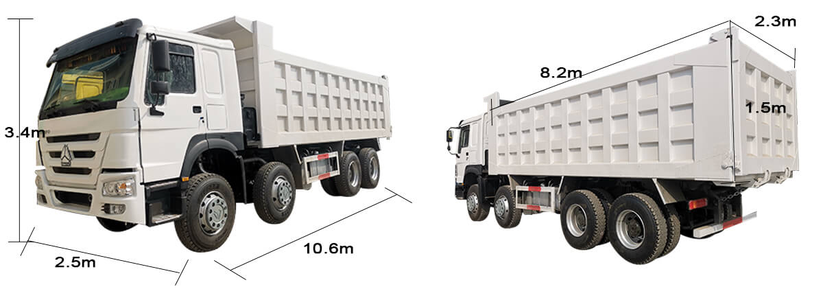 Used Howo Dump Truck for Sale in China