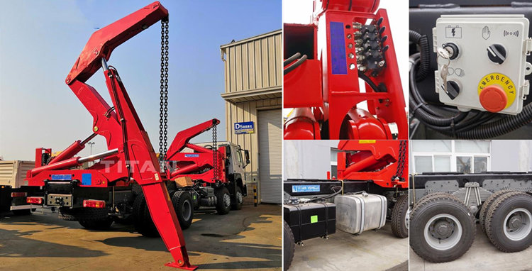 20Ft Side Loader Truck Trailer for Sale Near Me Price