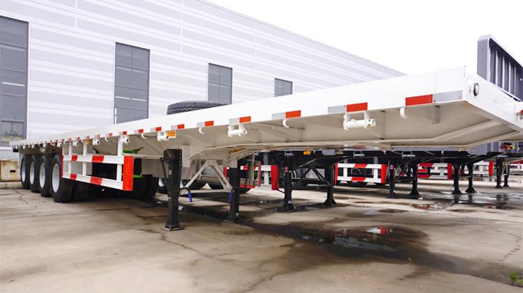 4 Axle 48Ft Flat bed Trailer for Sale In Sudan