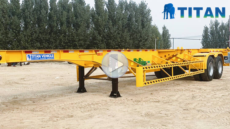 Skeleton Semi Trailer