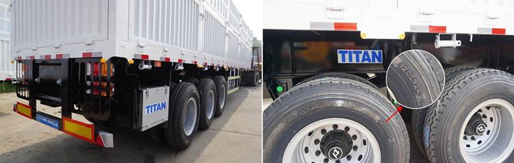 40 Ton Cargo Semi Trailer for Sale with Capacity, Price, Drawing