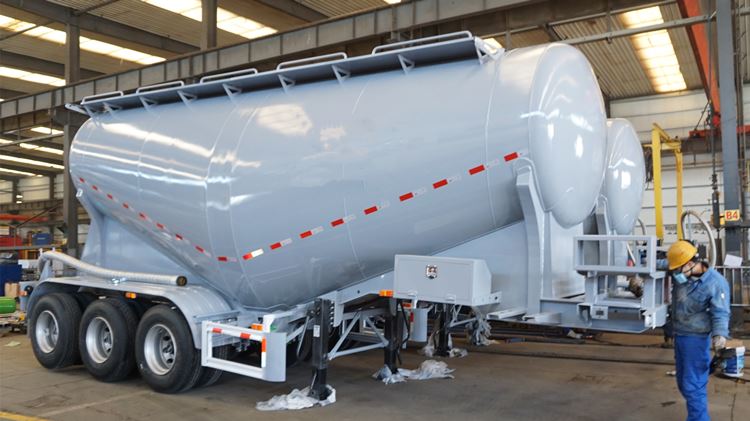 40 Ton Dry Bulk Trailer for Sale with Capacity, Works, Price