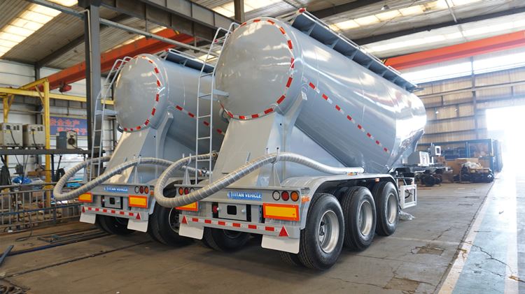 40 Ton Dry Bulk Trailer for Sale with Capacity, Works, Price