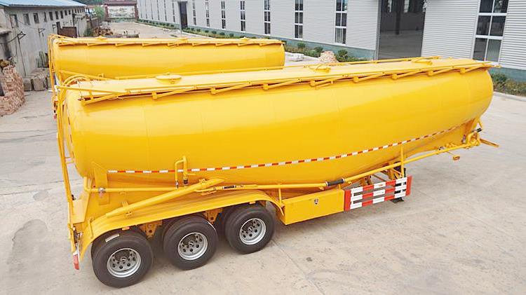 Tri Axle 60 CBM Cement Bulker Truck Trailer for Sale In Guyana - TITAN VEHICLE