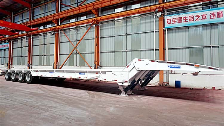 4 Axle Detachable Goosneck Trailer Weight, Length, Specification