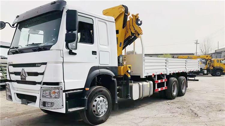 Sinotruk Howo 336 Boom Truck Crane for Sale Near Me In Philippines