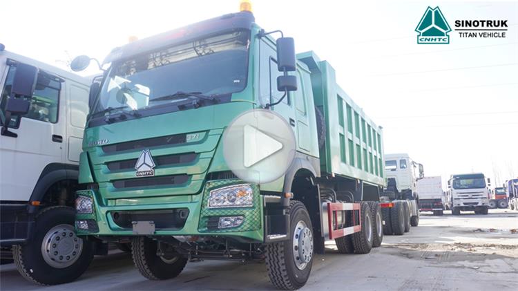 New Howo 6x4 371 Dump Trucks