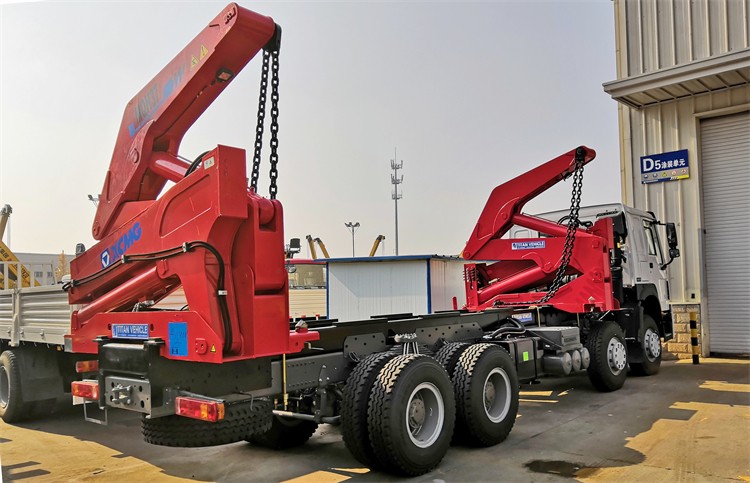 Howo 371 Price Container Side Loader Truck for Sale | Sideloader Truck | Side Loader for Sale