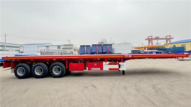 40ft Flatbed Container Trailer for Sale In Zimbabwe Harare