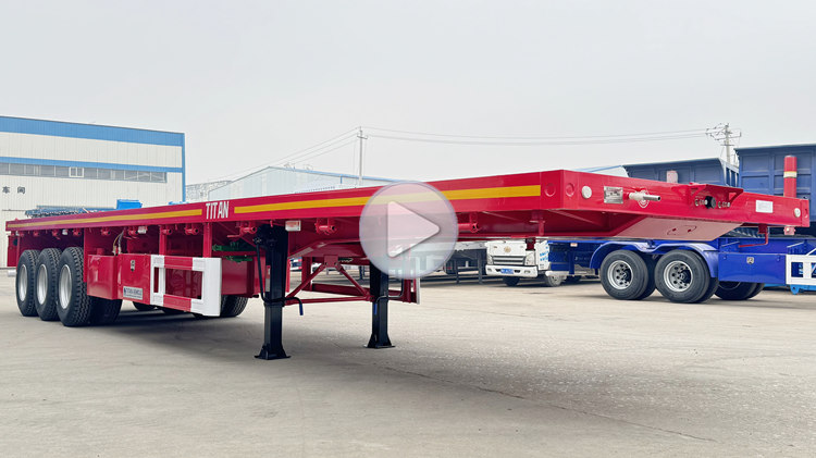 40ft Flatbed Container Trailer for Sale In Zimbabwe Harare