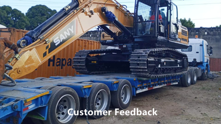 80 Ton Lowbed Semi Trailer for Sale In Congo